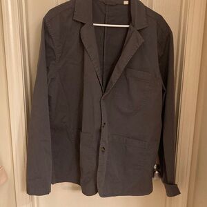 Men's Gray Casual Jacket